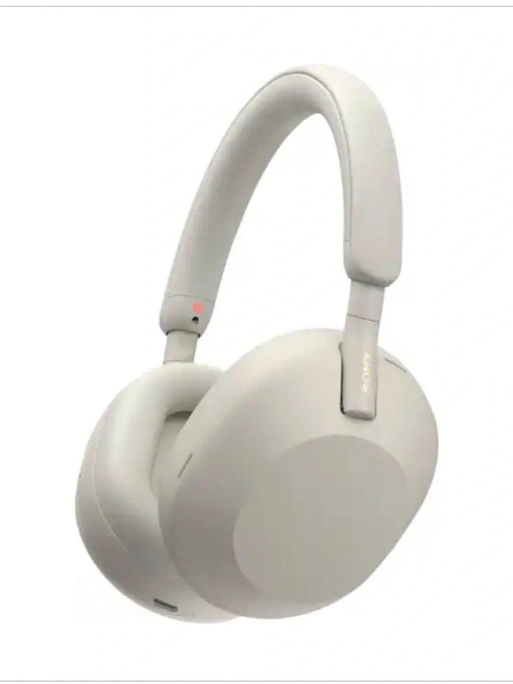 Sony Over-Ear Wireless Headphones - Cream White